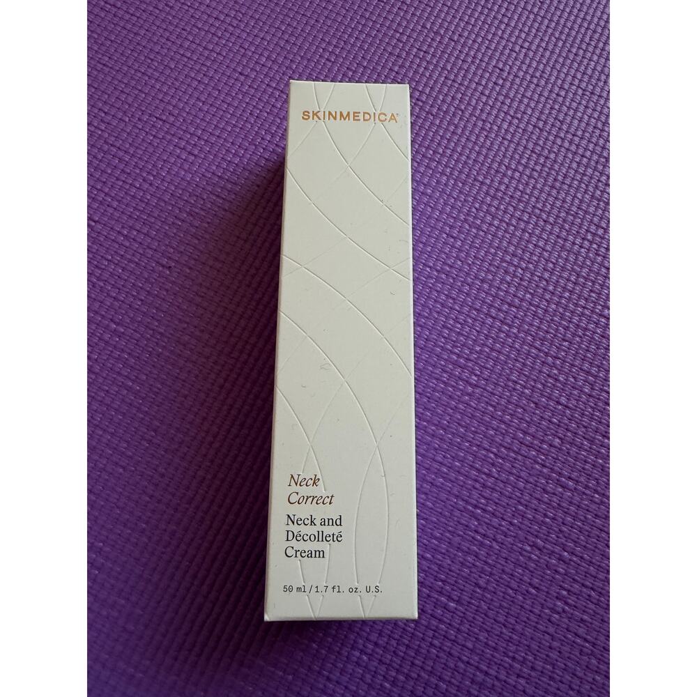 New $135 SkinMedica Neck Correct Cream 1.7 oz Neck and Decollete Treatment